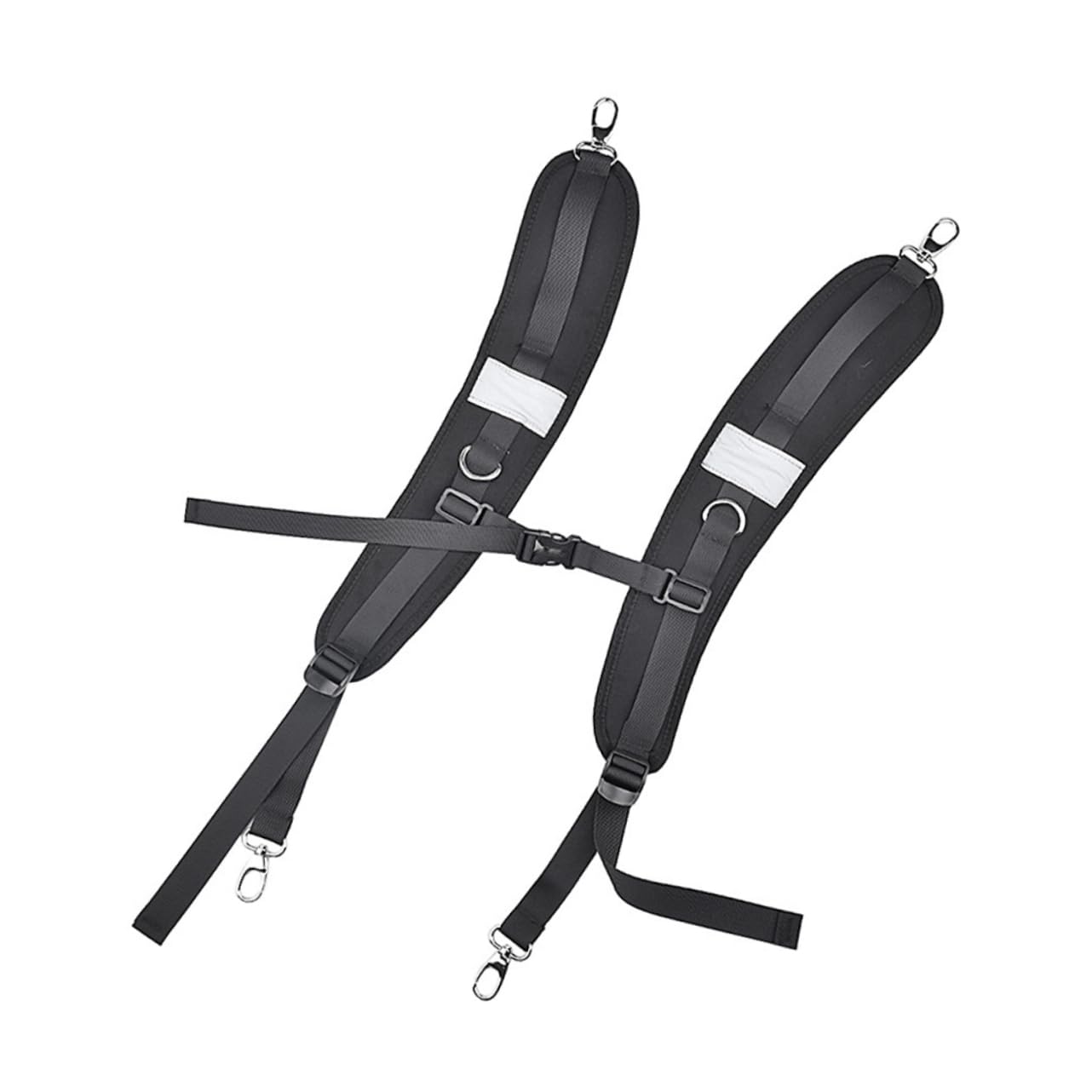Correas de Hombro Dobles Ajustables para Mochila, Correas de Repuesto Resistentes y Acolchadas de Neopreno, Diseño Cómodo Reducción de Presión para Actividades al Aire Libre