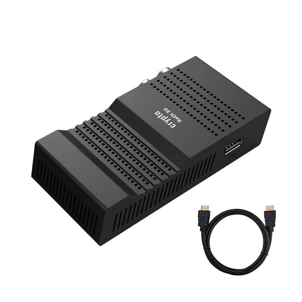 Crypto Redi 30PH Mini récepteur DVBT2 Full HD avec H.265 / HEVC, Dolby, PVR  Ready, Lecteur