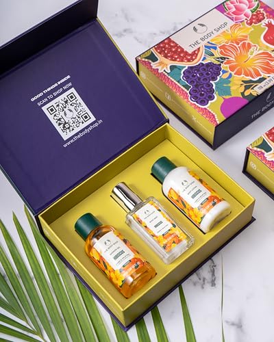 Image of The Body Shop Hibiscus Shower Gel, Body Lotion & Body Mist Gift Set