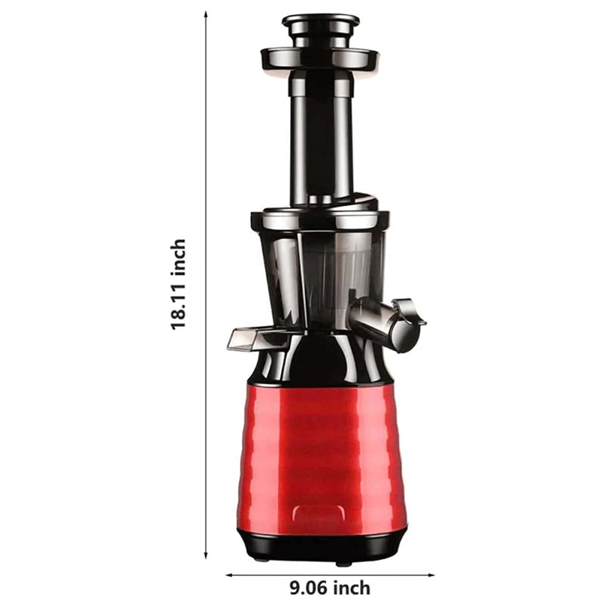 Estrattore di Succo Lento, Mini estrattore Lento, spremitura a Freddo a Vite, Tecnologia Senza brevetti, estrattore Elettrico di Frutta e Verdura