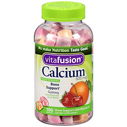 Vitafusion Calcium Adult Vitamins - 100 Gummies - 2 pk.