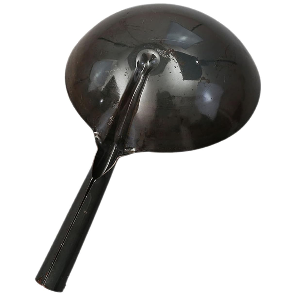 IMIKEYA Louche à Eau en Fer Noir, Moulage Intégral, Réutilisable, Grosse Capacité, Manche Confortable Cuisine et Jardin,