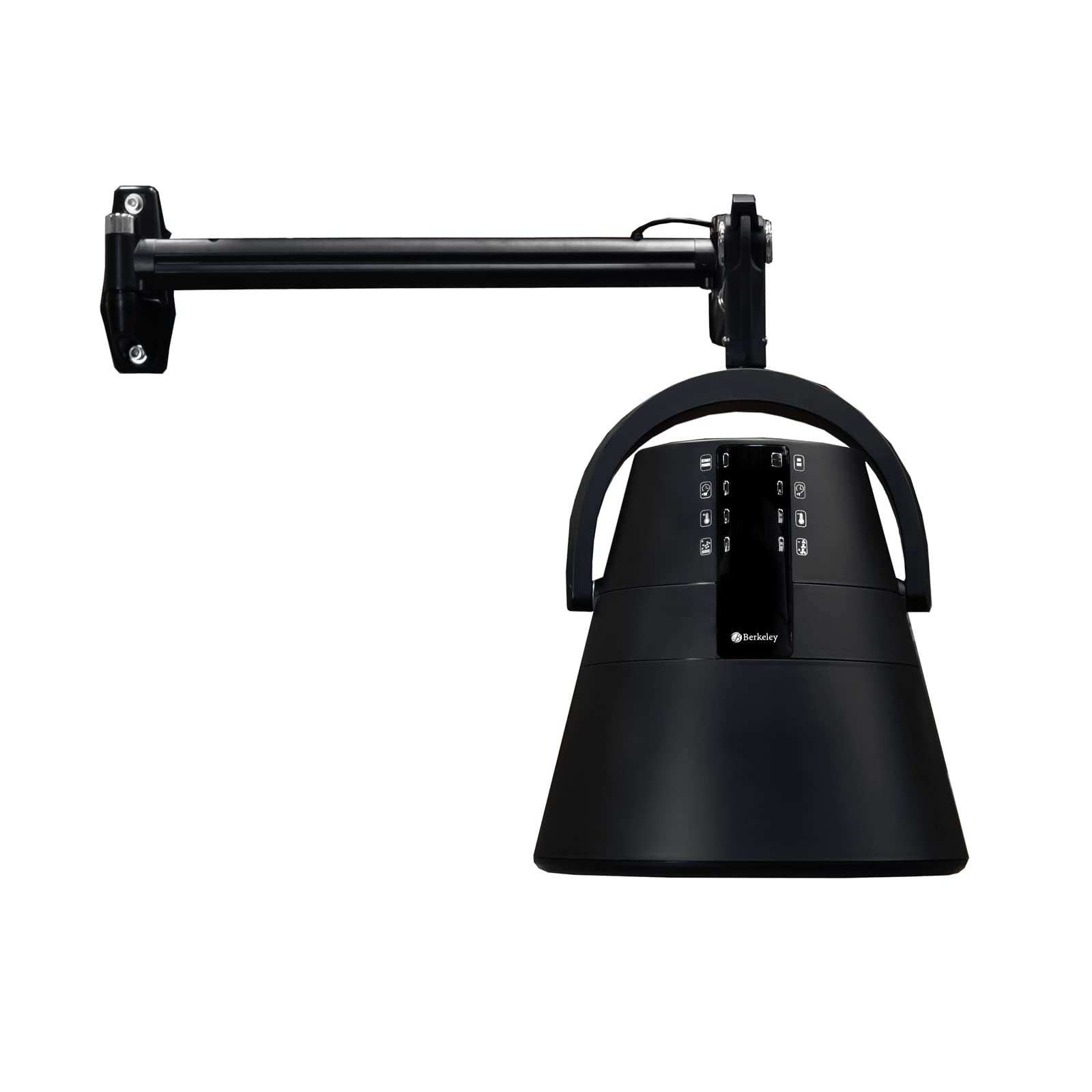 LUX Salon Hair Dryer Wall Mounted Hood Hanging Processor for Hair Salon Styling Studio Black