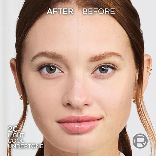 L'Oreal Paris True Match Liquid Foundation, Skincare Infused With Hyaluronic Acid, Spf 17, Available In 40 Shades,2.C Cool Rose, 30 Ml - Image 6