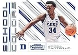 2018-19 Panini Contenders Draft Picks School Colors #7 Wendell Carter Jr. Duke Blue Devils Basketball Card