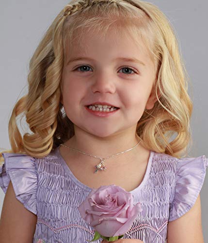 Girl's First Communion Sterling Silver May High-End Simulated Crystal Birthstone Cross Necklace With Cultured Pearl #TOP2