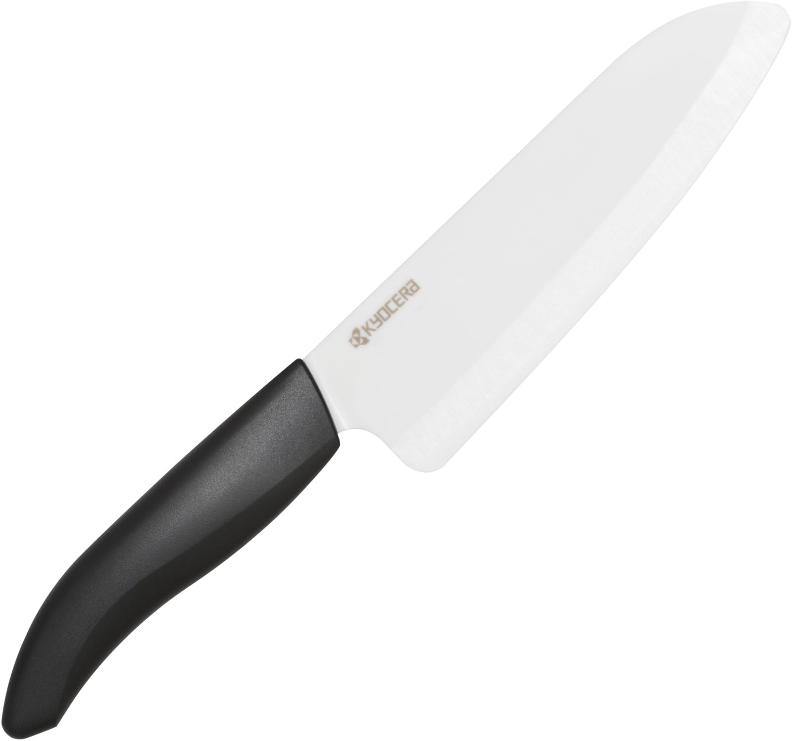 京セラ セラミック 包丁 バイオ樹脂 ハンドル 三徳 16cm 切れ味続く サビない 食洗機 除菌漂白 OK スマートブラック FKB-160SBK