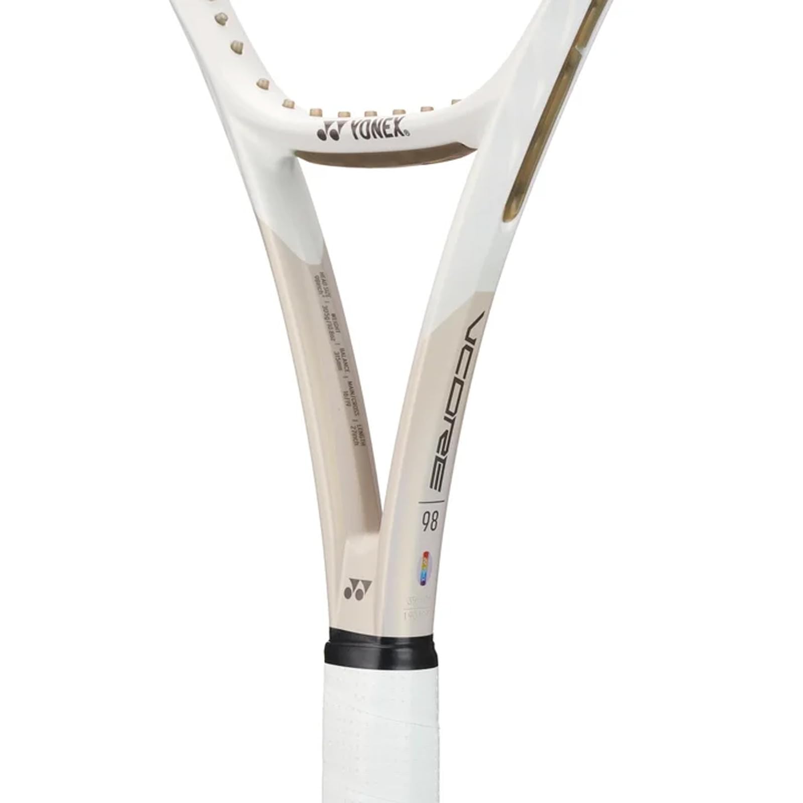 極美品 YONEX VCORE98 ブイコア98 サンドベージュ G2 ヨネックス テニスラケット VCORE98/Vコア98 サンドベージュ色