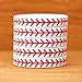 SayitBands 10 Baseball Design Wristband Silicone Bracelet
