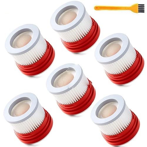 Herramientas de limpieza Accesorios Kit de piezas de cepillo de rodillo de filtro Hepa Hepa Filtro adecuado para Xiaomi Dreame V9 V9B 10 Aspiradora de mano inalámbrica para el hogar ( Color : 7pcs ) Cover