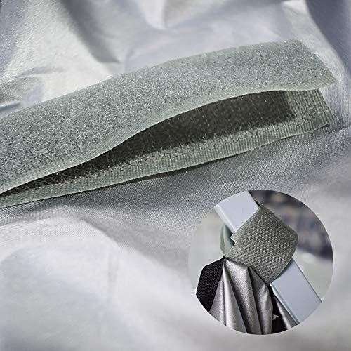 Miniatura 2 de Juego de fundas de cojín para columpio de patio, impermeable 420D, funda de repuesto para toldo de columpio + funda de cojín para columpio de 3