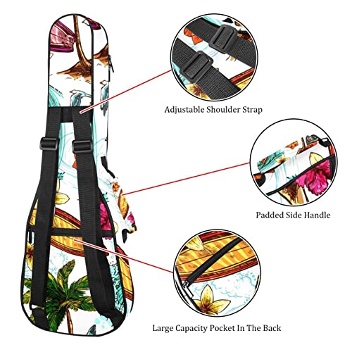 Sac de rangement pour ukulélé soprano antichoc 10 mm