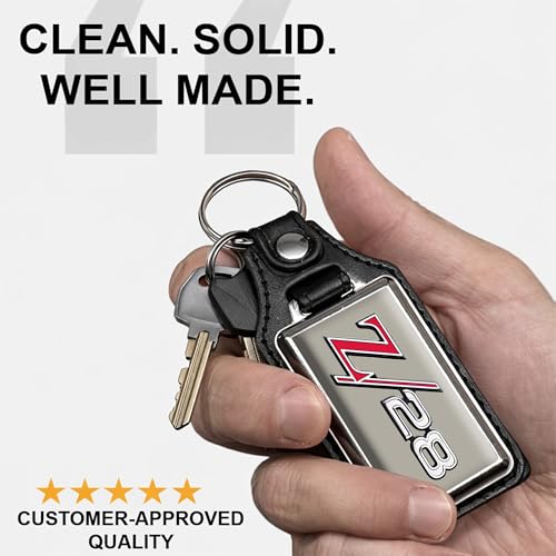 Image of Brotherhood Car Key Chain for Camaro - Classic Models Keychain for Men and Women Gift Key Ring