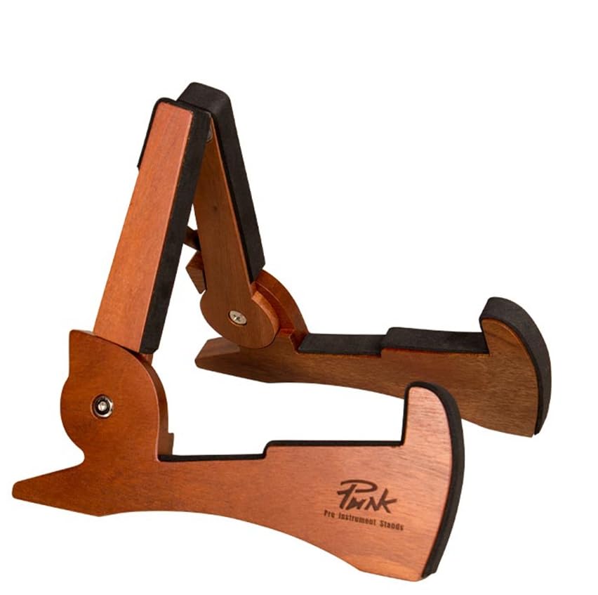 Luminexia Stand Chitarra,Supporto per Chitarra,Porta Chitarra da Terra,Supporto per Chitarra per Chitarra Acustica e Chitarra elettrica,Supporto per Chitarra Classica e Occidentale,Solid Wood