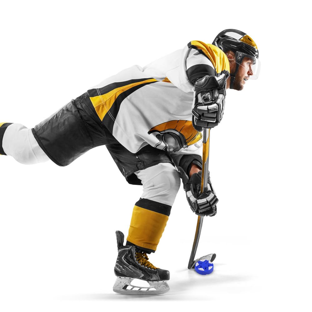 MiOYOOW 6 Stück Inline Rollhockey Pucks, Straßenhockey Ball, Auffahrt Hockey Puck für Sportliches Tägliches Training, Drinnen Und Draußen, zum Üben auf Der Straße