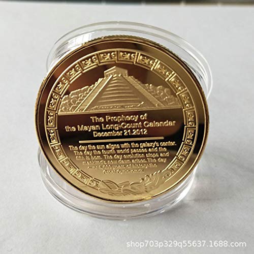 Moneda Conmemorativa Azteca Calendario Maya miniatura 4