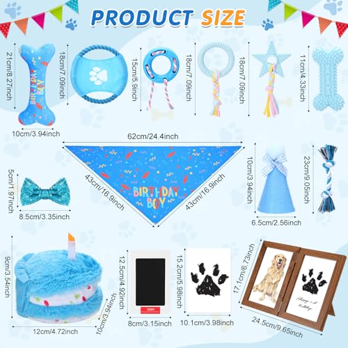 Set de juguetes para perro cumpleaños 14 piezas Gemscream miniatura 2