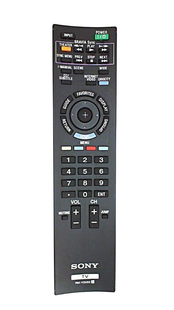 Sony Bravia LCD TV Remote Control RM-YD033 KDL-22EX308 KDL-3