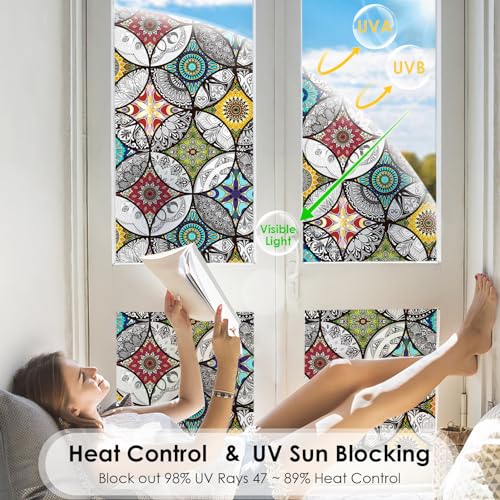 Dktie CTBLTZZ23080077 Boho Chic Window Privacy Film thumb #1