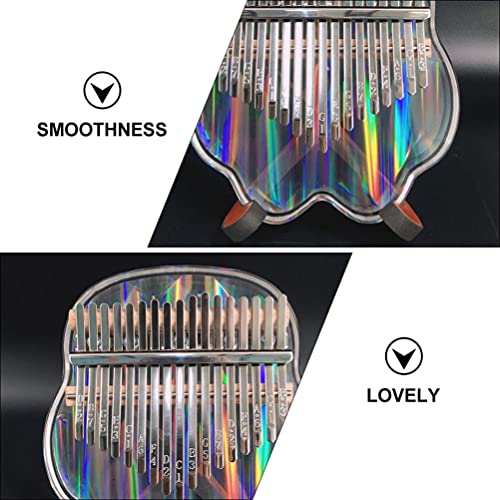 BIENKA 2pcs 17 Touches Kalimba Pouce Piano Portable Kalimba avec Tuning Hammer Mbira Doigt Piano Instruments de Musique… - Les Beatles, Paul McCartney, John Lennon, RIngo Starr, George Harrison BIENKA 2pcs 17 Touches Kalimba Pouce Piano Portable Kalimba avec Tuning Hammer Mbira Doigt Piano Instruments de Musique… – Image 7