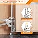 Labor Saving Arm Jack 2 Pack, 440LBS Capacity Furniture Jack with Stainless Steel Construction, 12-Inch Multi-Functional Lifting Tool & Height Adjuster for Windows, Doors, Tiles, Appliances