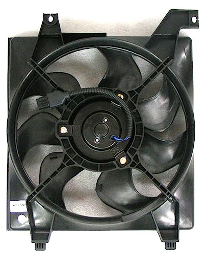 Agility Auto Parts 6020124 Engine Cooling Fan Assembly (Use Garage Tool to Check Correct Compatibility)