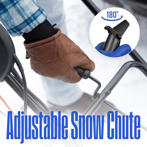 image for Westinghouse WSnow18 Corded Snow Blower 18 Inch, Dual LED Lights, Elec