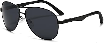 Aviator Sunglasses Men,Male Mens Aviator Sunglasses Polarized,Big Head Sunglasses For Men