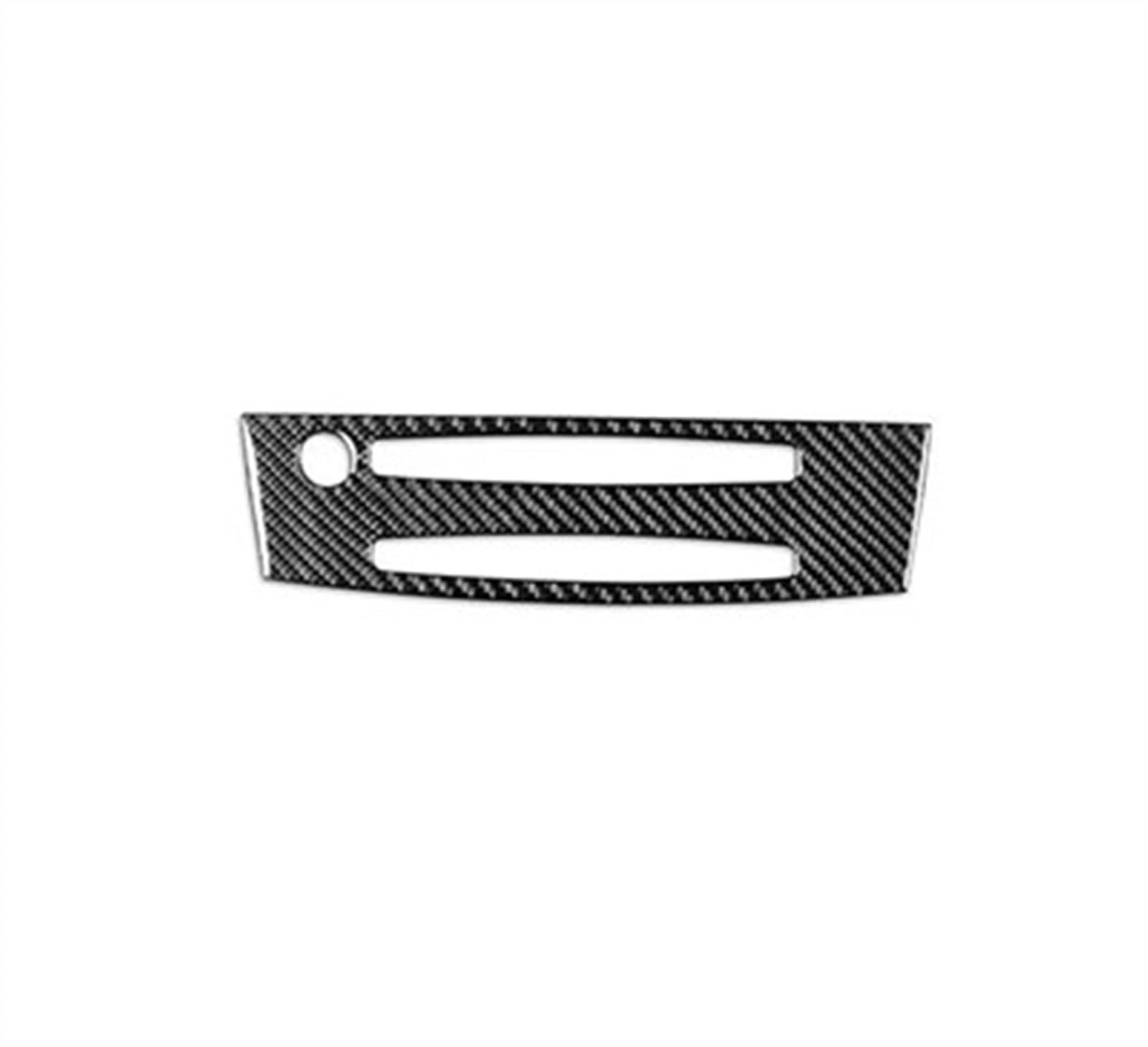 Piwine 13 Black Cd Air Conditioning Control Panel Trim Decal Sticker For 5 Series E60 2004-2010 Car Decoration Interior Accessories