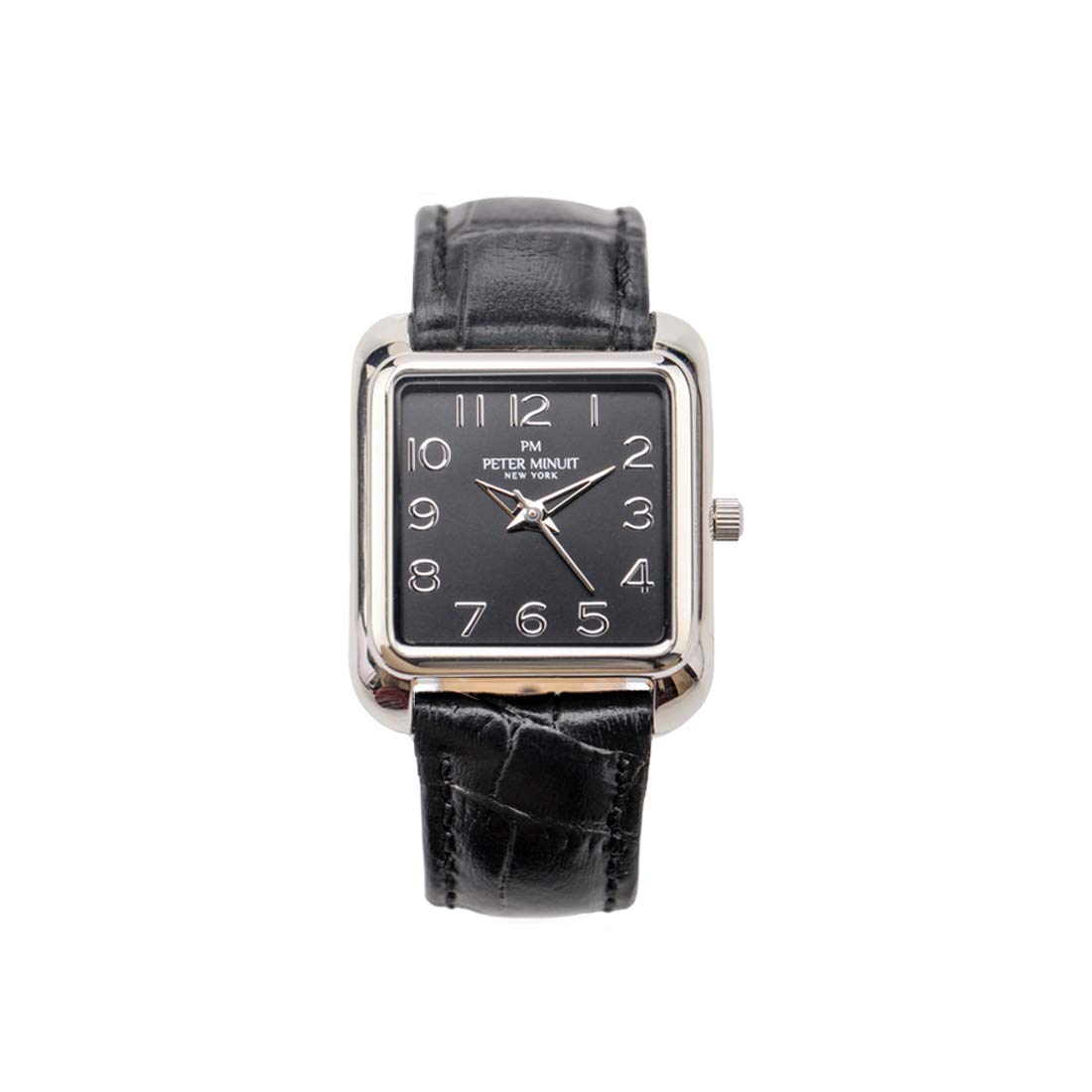 PETER MINUIT Urban Times Square Classic Mirroring Analogue Black Dial Womens Leather Strap Japanese Quartz Watch PM292-A (B08T97DZ6Q) Amazon Price History, Amazon Price Tracker