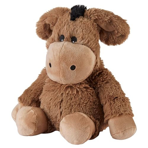 Peluche bouillotte âne Warmies micro-ondable à la lavande