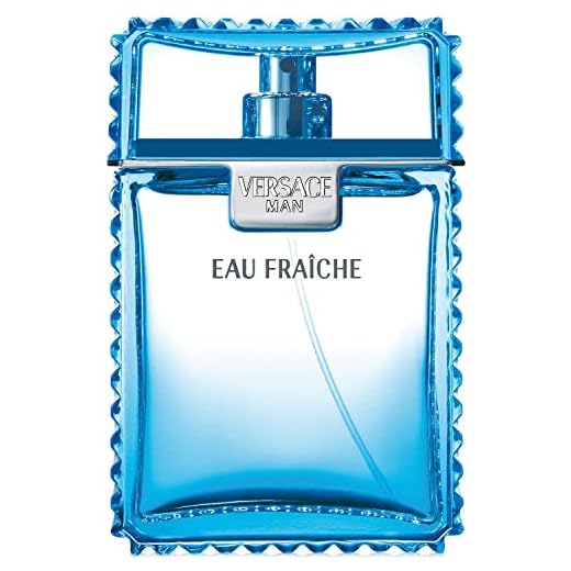 Versace Eau Fraiche for Men Eau de Toilette Spray, 3.4 Ounce