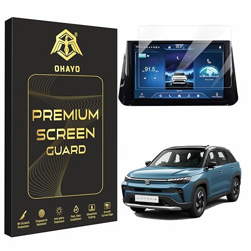 Image of OHAYO Touch Screen Guard for Maruti Suzuki Victoris 2025+ (ZXi+ / ZXi+O) | 10.1 Inch Infotainment Display Protector | Scratch Resistant Car Screen Accessory | Non-Tempered Film