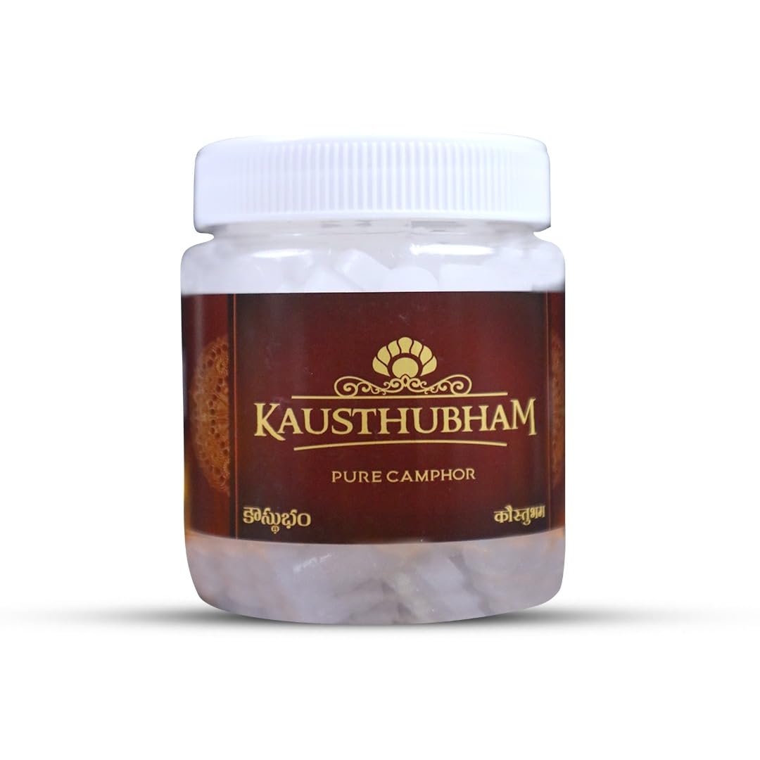 See full amazon price history chart for Kausthubham Pure Camphor Tablets 100g | 100% Organic & Chemical-Free for Pooja, Hawan & Festivals | No Residue, Pleasant Fragrance for Meditation & Air Freshener | Pack of 1| Kausthubham Pure Camphor Tablets 100g | 100% Organic & Chemical-Free for Pooja, Hawan & Festivals | No Residue, Pleasant Fragrance for Meditation & Air Freshener | Pack of 1| (B0D6WC9GMM) Amazon Price History, Amazon Price Tracker