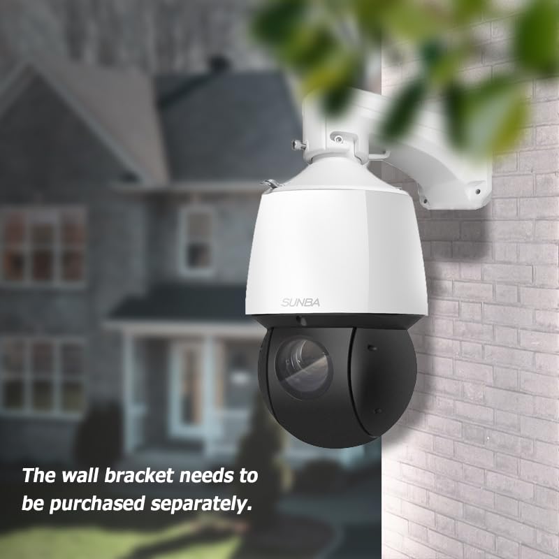 Amazon.com : SUNBA Auto Tracking PTZ Camera PoE+ Outdoor, 4MP 25X