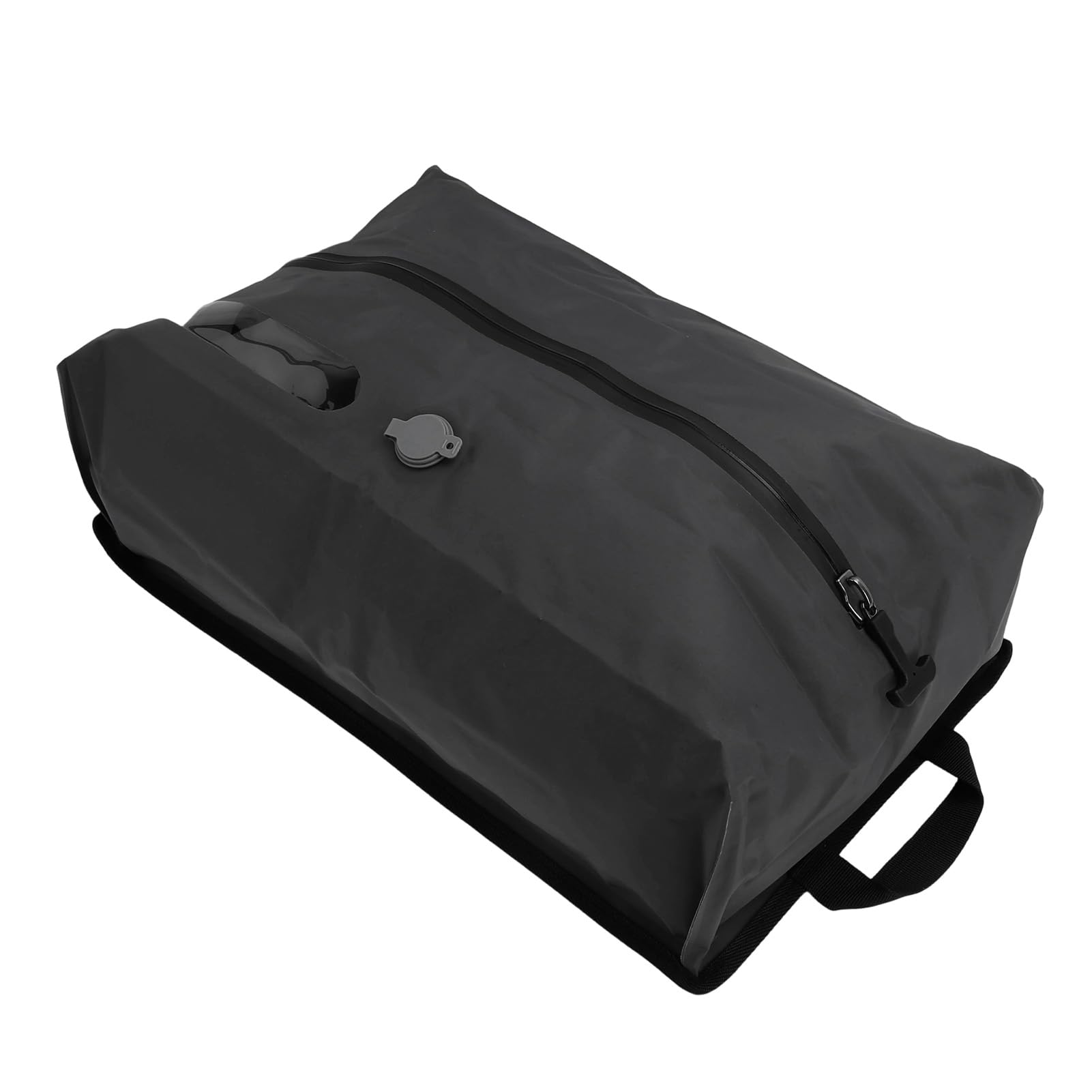 Zunate Sacco a Compressione Sottovuoto Pratico Metodo di Doppia Compressione Sacco a Vuoto per Bagagli, 17,7x10,6x5,9 Pollici (Con Pompa)