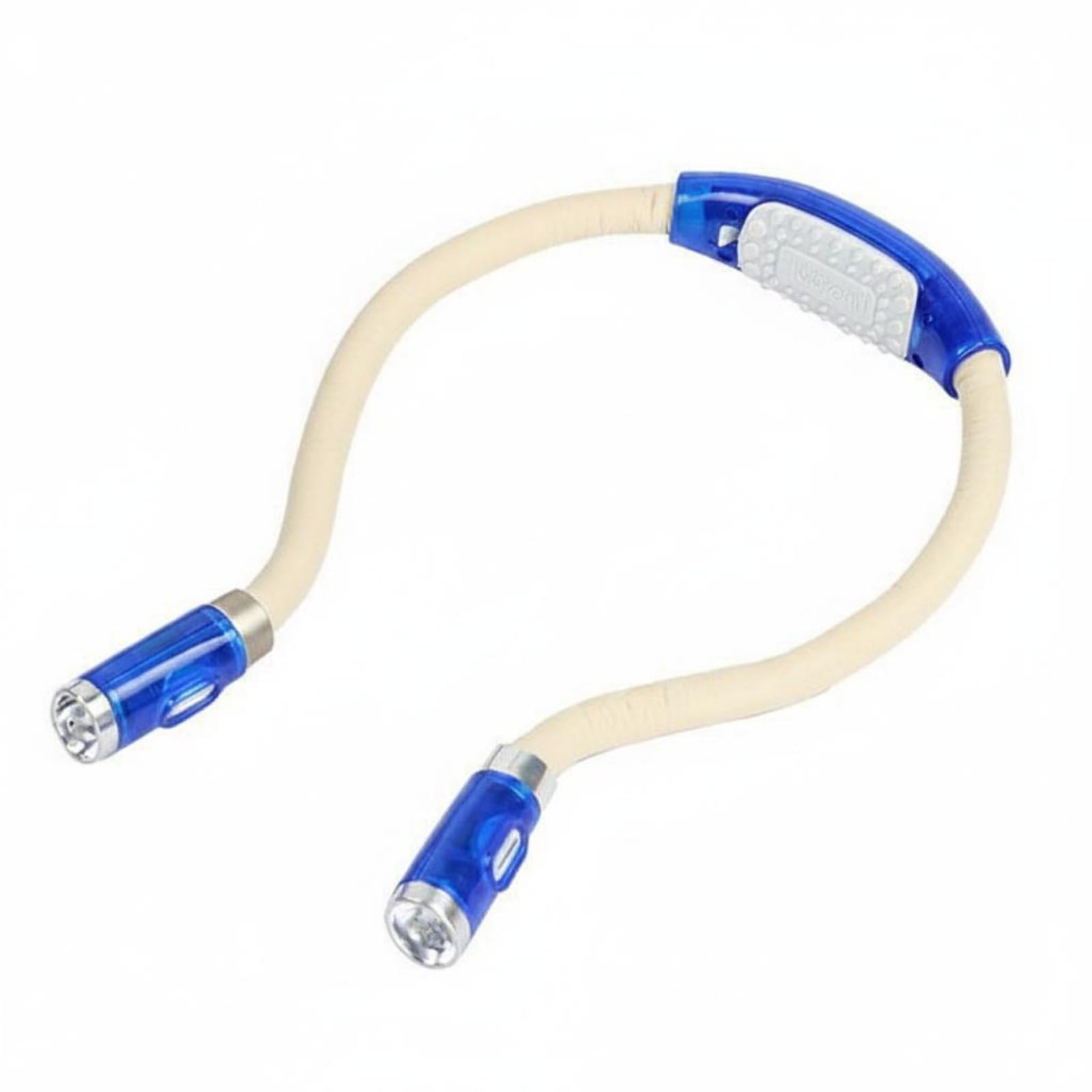 Lightweight Flexible LED Neck Light Rechargeable Handsunrestricted Neck Light Adjustable Wearable Reading Lamp for Night Runners, Hikers, Campers, Caving, Outdoor, Blue-image-48