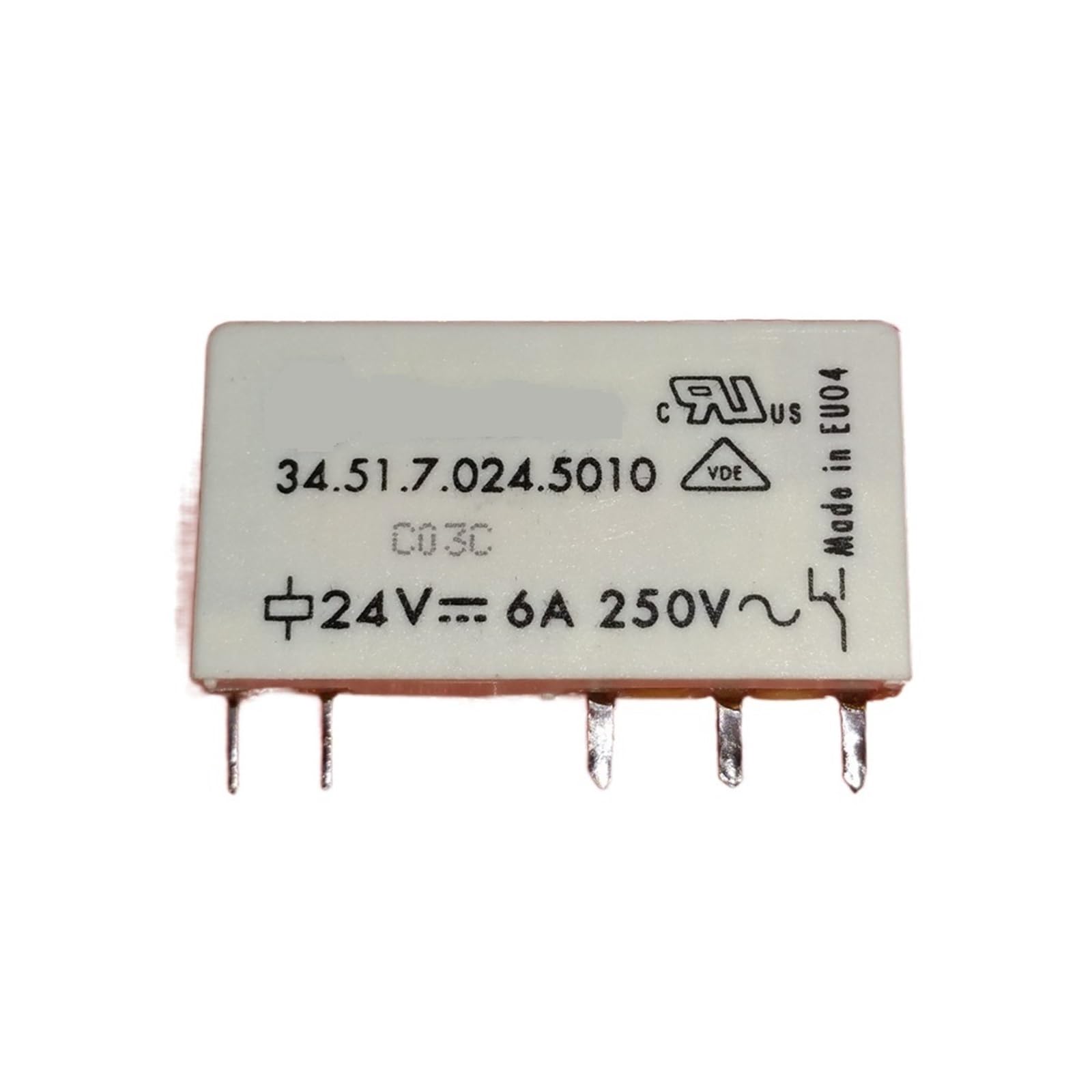 Relais de puissance 5 broches 24V commutation stable pour circuits électroniques - 4