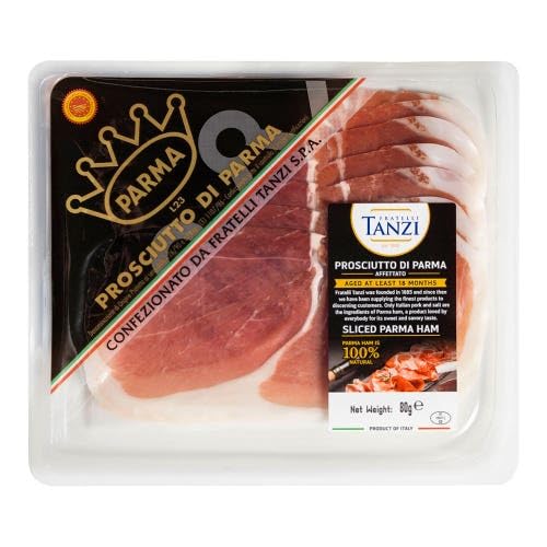 Fratelli Parma Ham W Interleave 80g (1 pack)