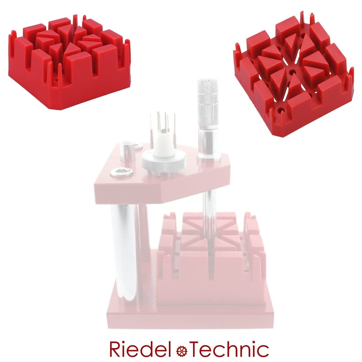 Armbandkürzer Set RIEDEL TECHNIC Xtreme - Uhrenwerkzeug zum professionellen Kürzen von Uhren-Metallarmbändern