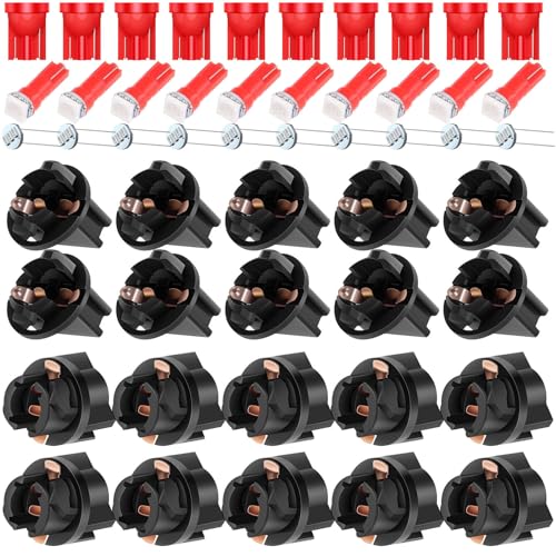 LBRST 10 x T10 6-3020-SMD Red 168 Instrument Lights 10 x T10 168 Twist Lock Socket 10 x T5 1-5050-SMD Red 74 73 2721 Instrument Lights 10 x T5 74 73 2721 Twist Lock Socket