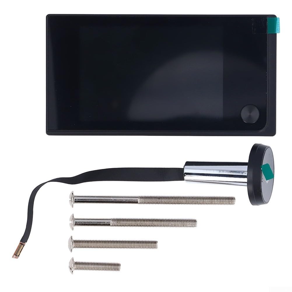 Spioncino digitale per porta, 720P HD con visione a 120 gradi, schermo interno da 3,5 pollici, telecamera elettronica per la sicurezza domestica