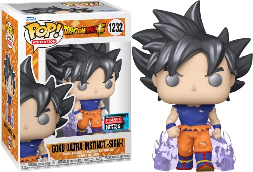 Funko Pop! Animation Dragon Ball Super Goku (Ultra Instinct -Sign-) 2022 Fall Convention Exclusive Figure #1232