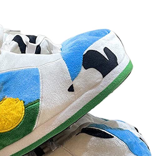 Sneaker Slippers Non Slip Sole Indoor House Plush Slippers Unisex Indoor Floor Cotton Shoes3