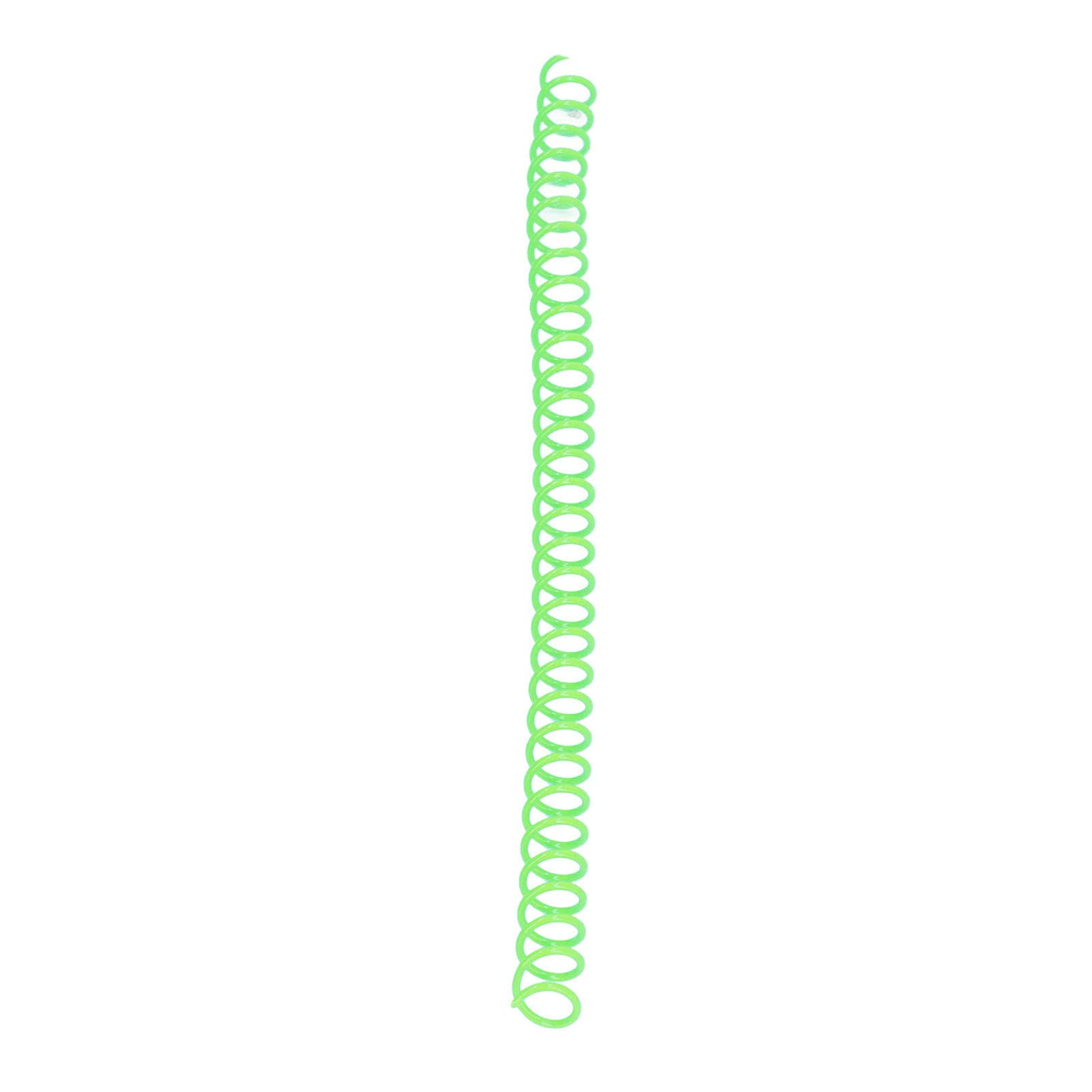 Wakects Spiral Binding Coils, ABS Plastica 11mm Diametro Interno (GREEN)