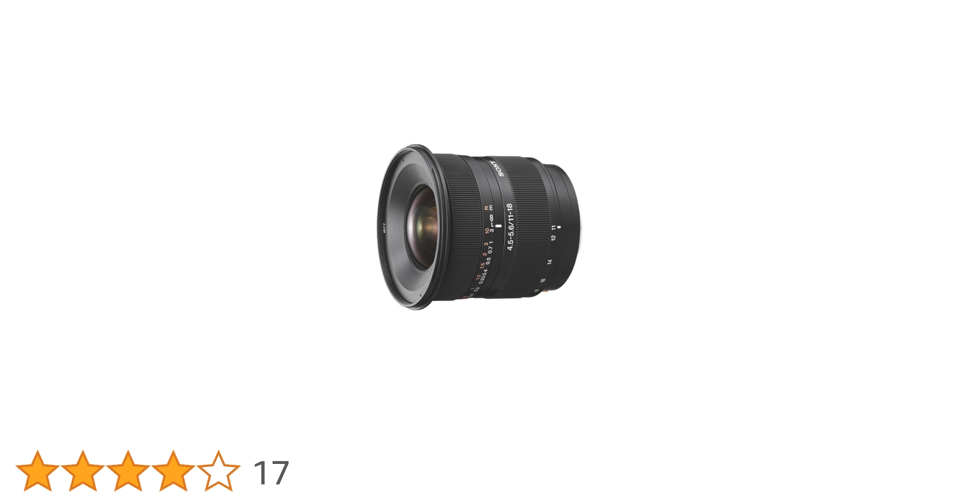 SONY - ❤️SAL1118付き★動作品❤️α100レンズセット★DT 11-18mm美品 Amazon.com : Sony DT 11-18mm f/4.5-5.6 Aspherical ED Super
