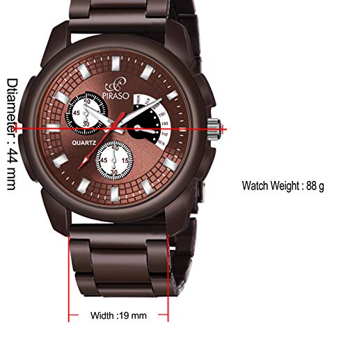 Image of PIRASO Times Moto Series Watch 2032 BK CK