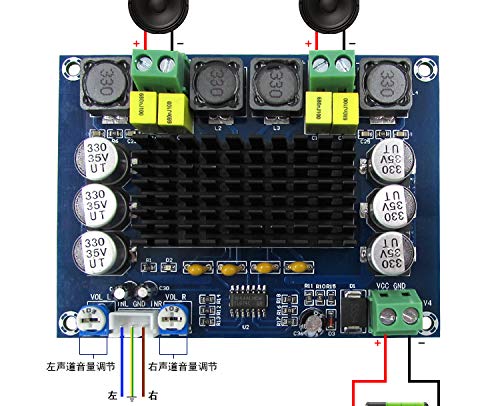 アンプ 16 Amazon.co.jp: XH-M543デュアルチャンネルD級デジタルアンプボード