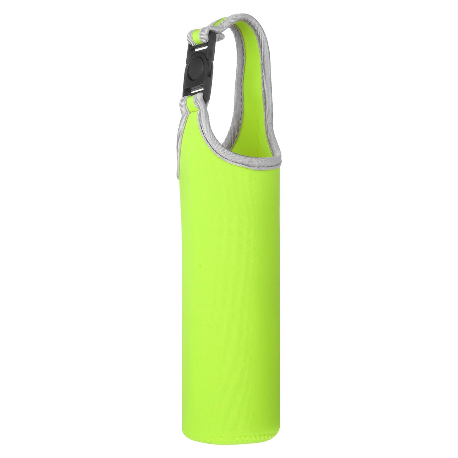 YELARXI Neoprene Water Bottle Sleeves, Water Bottle Carrier Insulators Beverage Bottle Sleeve with Handle, 3 in Fit for Hiking Cycling Camping Travel (Green)