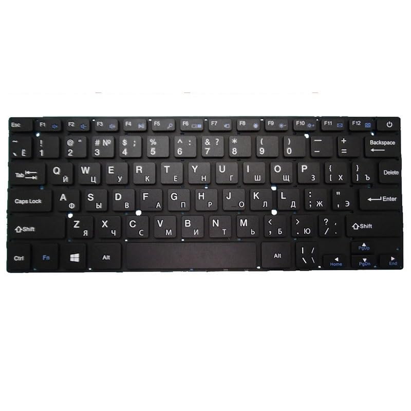 Clavier DIGMA Eve 1401 ET4012EW noir de remplacement pour PC portable